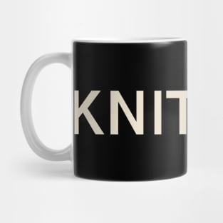 Knitting Hobbies Passions Interests Fun Things to Do Mug